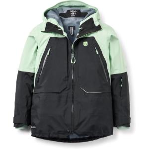 Rab Women’s Khroma Converge Jacket – Gore-Tex Waterproof Coat for Skiing & Backcountry Touring(Fig Green/Black)