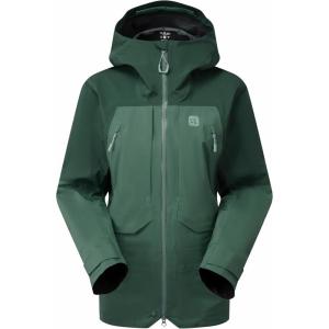 Rab Women’s Khroma Converge Jacket – Gore-Tex Waterproof Coat for Skiing & Backcountry Touring(Green Slate/Eucalyptus)