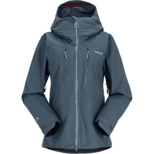 Rab Women’s Latok Alpine Gore-Tex Pro Jacket – GTX Waterproof Breathable Shell Coat for Climbing & Mountaineering(Orion Blue)