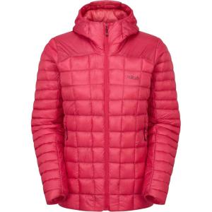 Rab Women’s Mythic Alpine Light Jacket – Down Insulated Water-Repellent Windproof Hooded for Hiking, Climbing, & Casual(Watermelon)