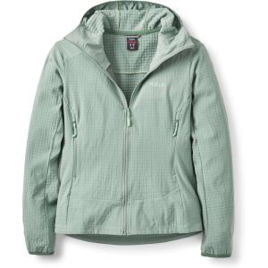 Rab Women’s Quantra Pro Hoody – Breathable Fleece Jacket for Hiking, Climbing, & Skiing(Dark Fig Green)