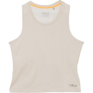 Rab Women’s Rivelin Racerback Tank – Lightweight Short-Sleeve Top for Hiking & Climbing(Pebble)