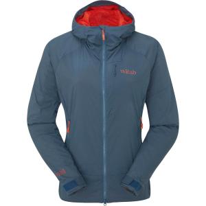 Rab Women’s VR Summit Softshell Jacket Breathable Coat for Skiing & Climbing(Orion Blue)