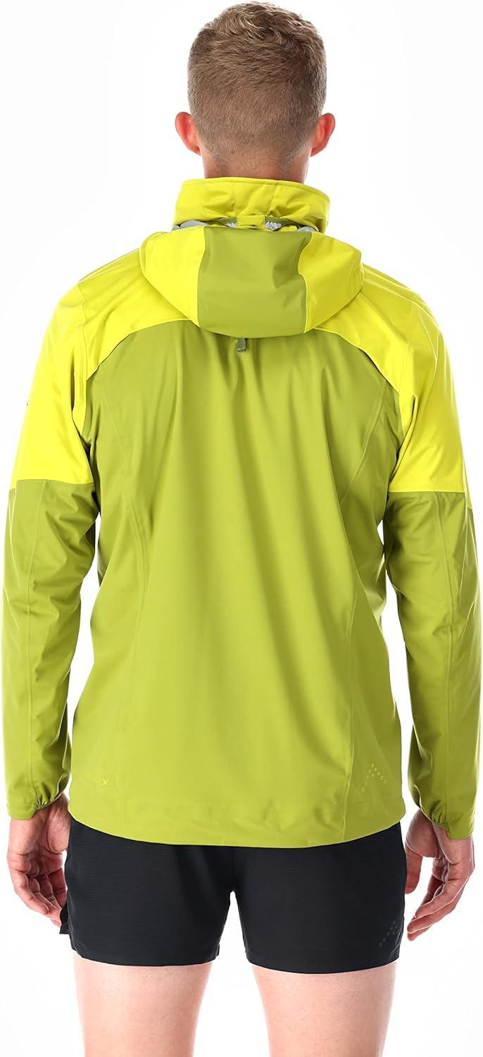 imageRab Mens Kinetic Ultra Stretch Waterproof Breathable Jacket for Hiking and Trail RunningAspen GreenZest