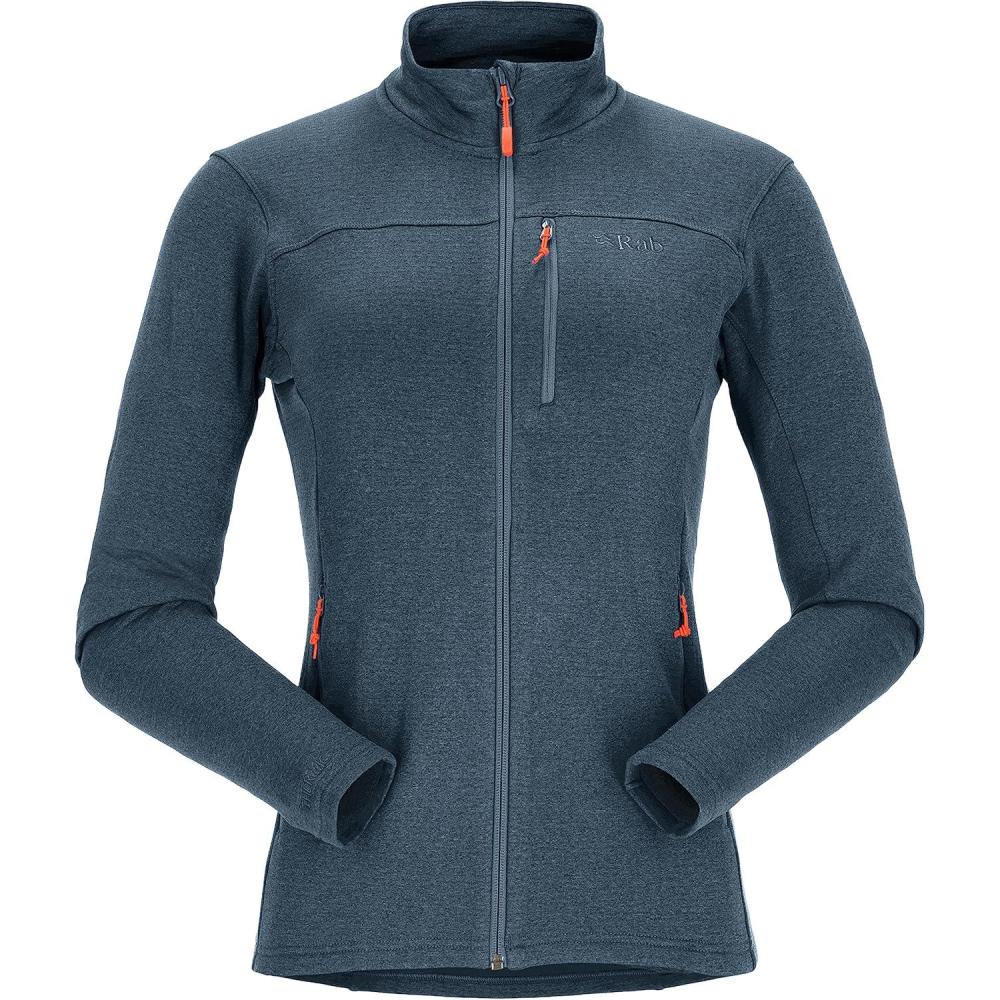 imageRab Womens Graviton Jacket FullZip Fleece for Hiking Mountaineering ampamp Casual UseOrion Blue