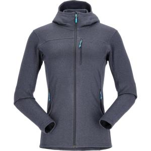 Rab Women’s Graviton Hoody Stretch Fleece Jacket for Hiking, Climbing, & Casual Use(Beluga)