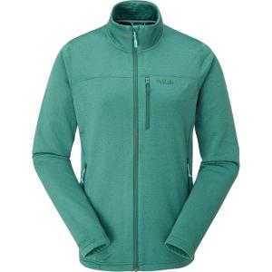 Rab Women’s Graviton Jacket Full-Zip Fleece for Hiking, Mountaineering, & Casual Use(Eucalyptus)