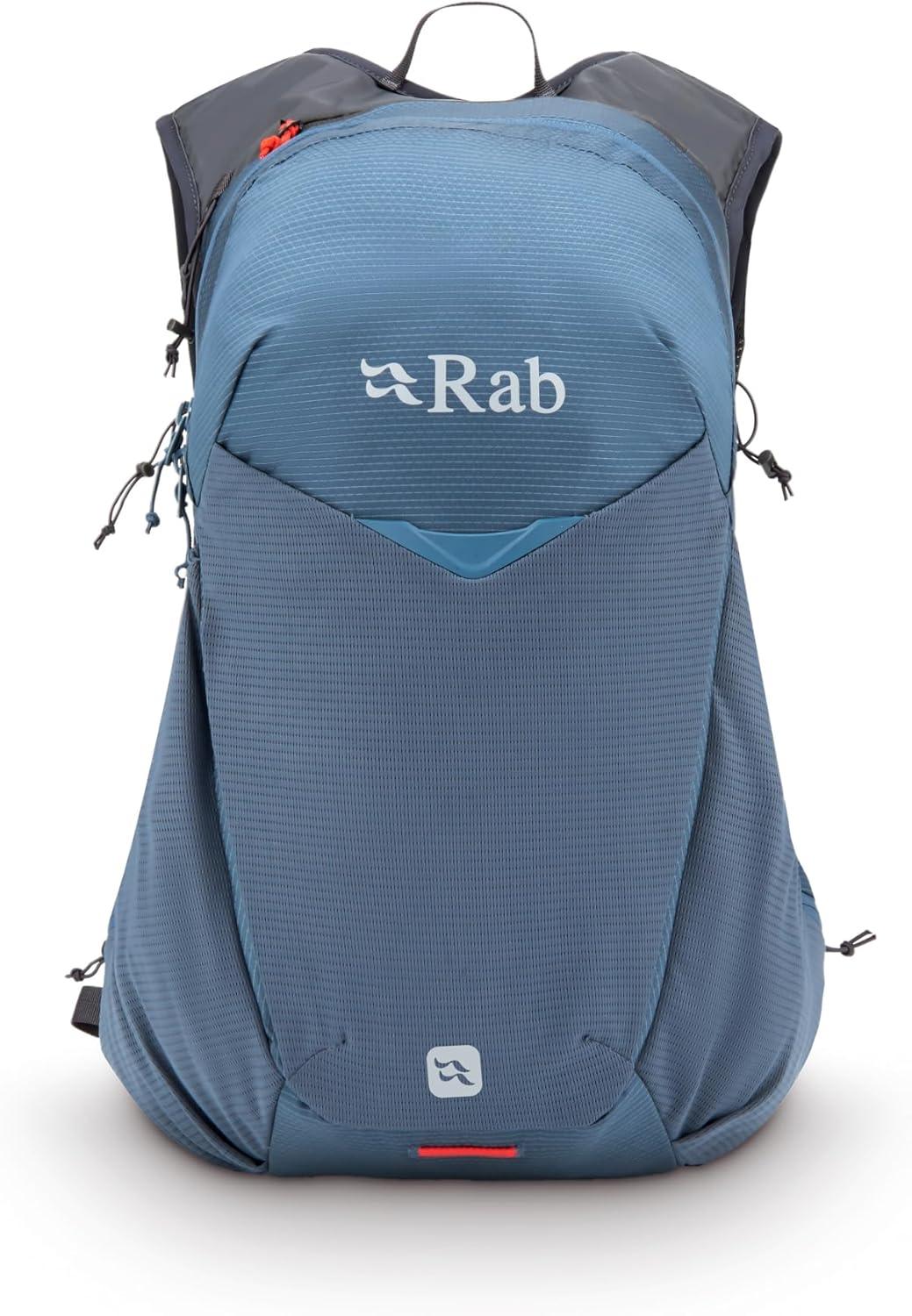 imageRab Nitron Lightweight Hydration Pack Comfortable Daypack for Hiking Trekking ampamp Trail Running Dark PewterAnthracite 25Liter Back Length MediumOrion Blue