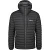 imageRab Mens Infinity Microlight Down GoreTex Infinium Jacket for Hiking Climbing Skiing ampamp CasualBlack