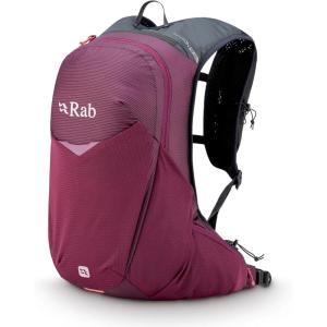 Rab Nitron Lightweight Hydration Pack – Comfortable Daypack for Hiking, Trekking, & Trail Running – Dark Pewter/Anthracite – 25-Liter (Back Length – Medium)(Mulberry)