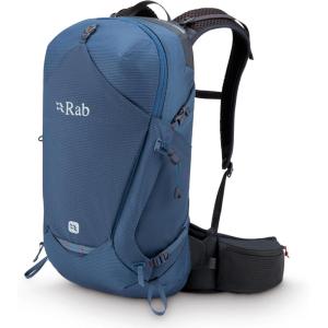 Rab Protium Lightweight Backpack – Comfortable Daypack for Hiking & Trekking – Anthracite – 27-Liter (Back Length – Medium/Large)(Tempest Blue)