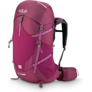 Rab Women’s Exion ND Backpack – Comfortable Daypack for Hiking, Trekking, & Backpacking – Mulberry – 35-Liter (Back Length – Small/Medium)(Mulberry)