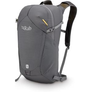 Rab Tygen Backpack – Lightweight Breathable Daypack for Travel, Hiking, & Commuting – Black – 22-Liter (Back Length – Medium)(Graphene)