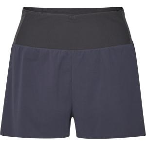 Rab Women’s Talus Trail Light Shorts — Quick-Drying & Breathable for Trail Running & Hiking(Ebony)