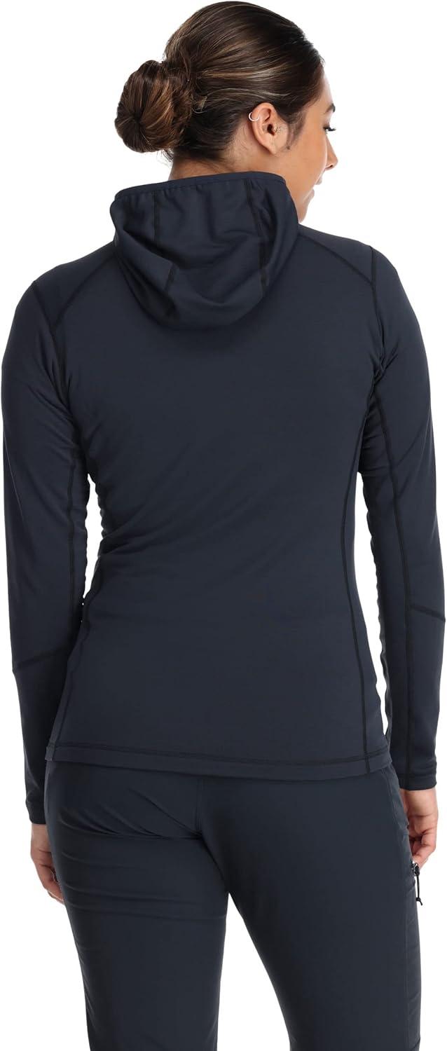 imageRab Womens Conduit Hoody Lightweight Breathable Hooded Fleece Jacket for Hiking Climbing Skiing and MountaineeringBeluga