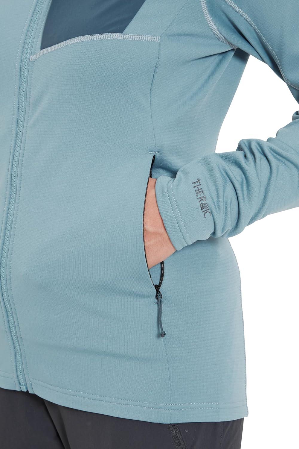 imageRab Womens Superflux Hoody Lightweight Fleece Jacket for Hiking amp ClimbingCitadel