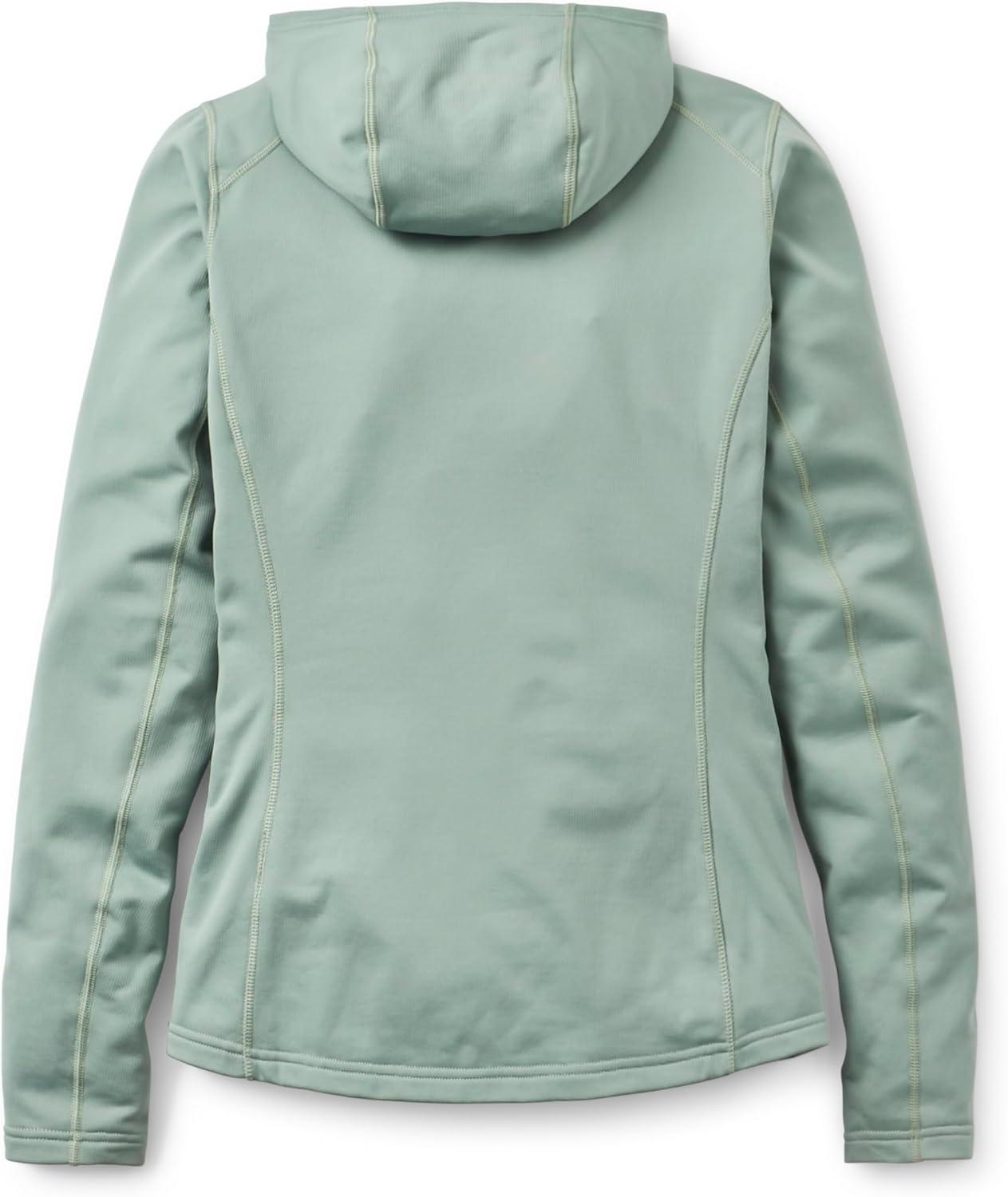 imageRab Womens Superflux Hoody Lightweight Fleece Jacket for Hiking amp ClimbingDark Fig Green