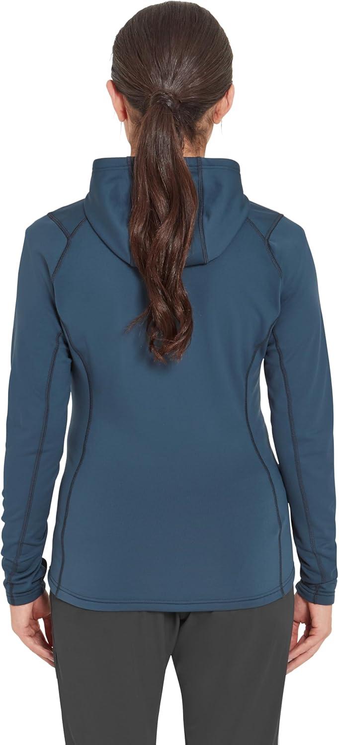 imageRab Womens Superflux Hoody Lightweight Fleece Jacket for Hiking amp ClimbingTempest Blue