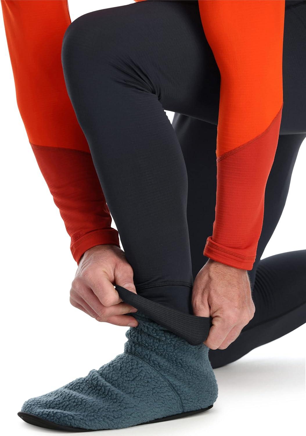 imageRab Mens Conduit Tights Warm Fleece Baselayer Pants for Climbing amp SkiingBeluga