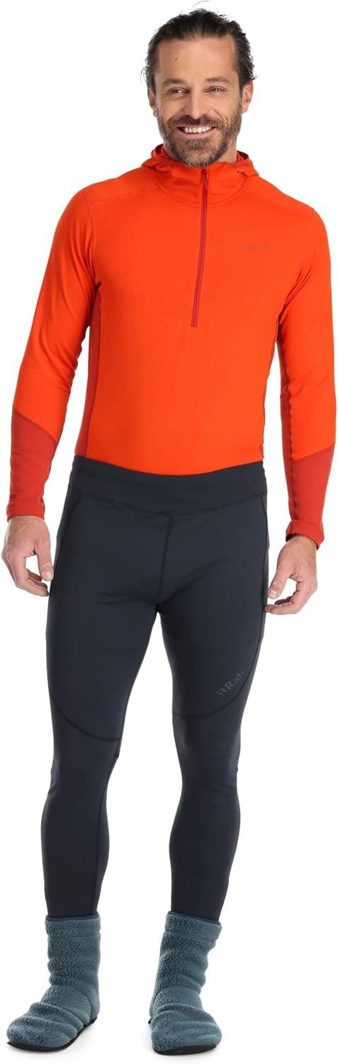 imageRab Mens Conduit Tights Warm Fleece Baselayer Pants for Climbing amp SkiingBeluga