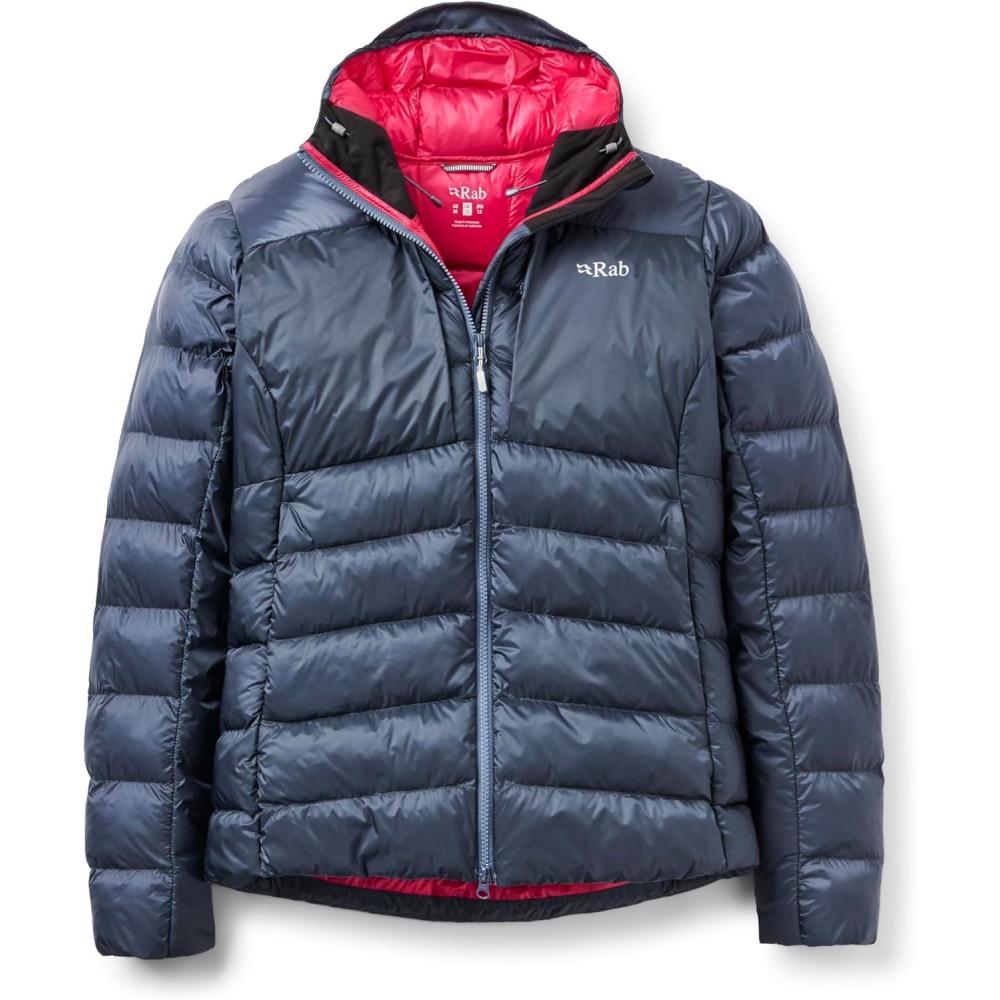 imageRab Womens Cirrus Ultra Lightweight Insulated Hoody for Hiking Climbing amp SkiingSteel
