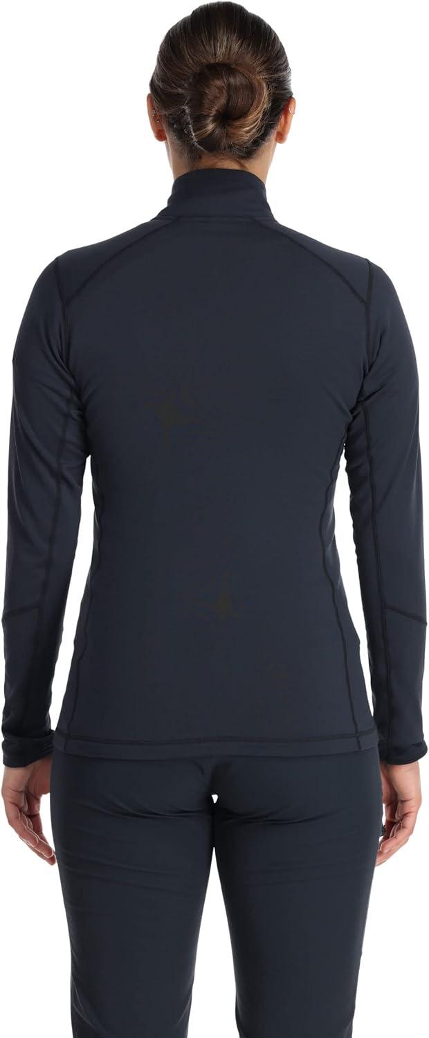 imageRab Womens Conduit PullOn HalfZip Fleece Baselayer for Climbing amp SkiingBeluga