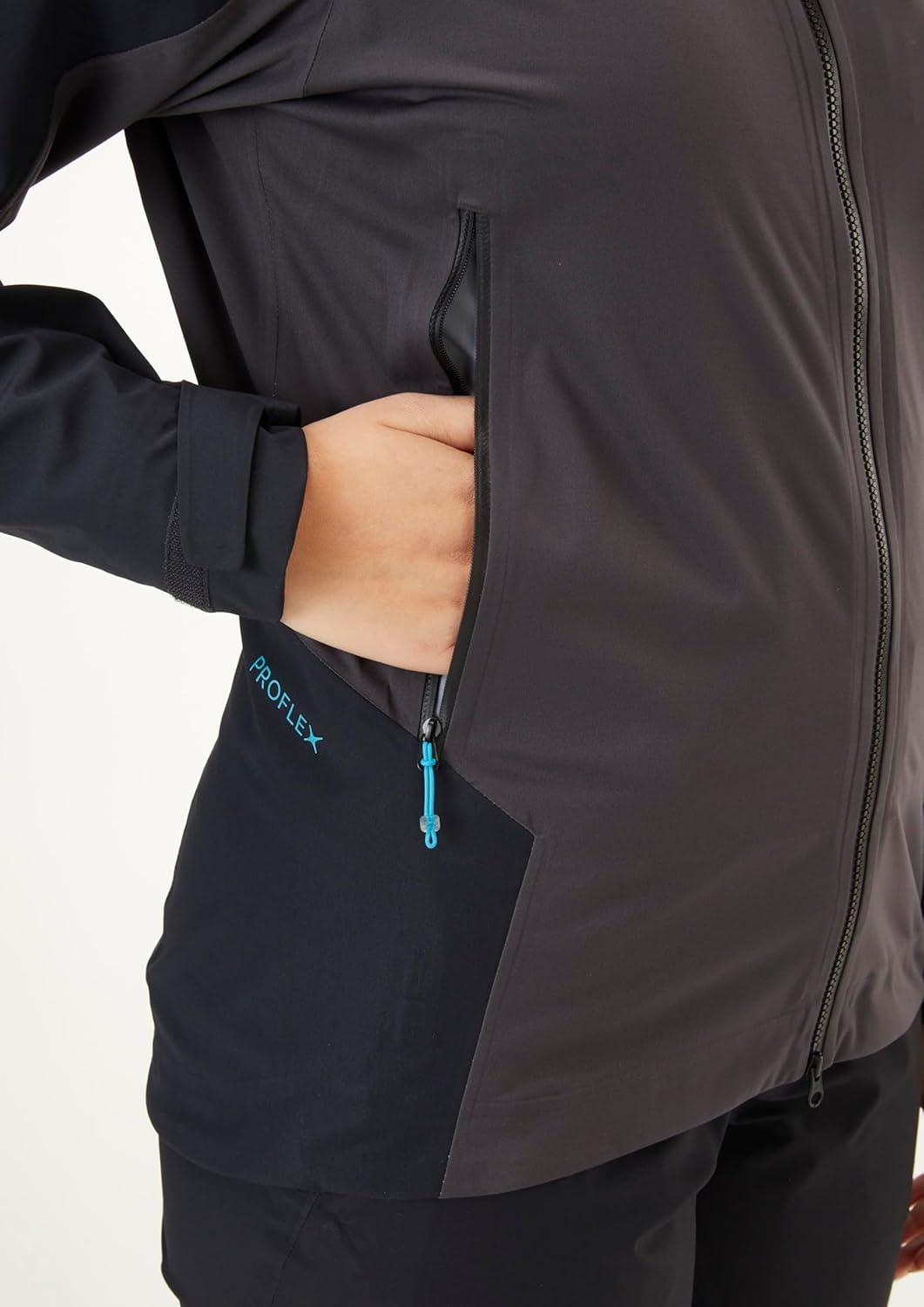 imageRab Womens Kinetic Alpine 20 Jacket Waterproof Breathable Coat for Climbing amp MountaineeringAnthracite