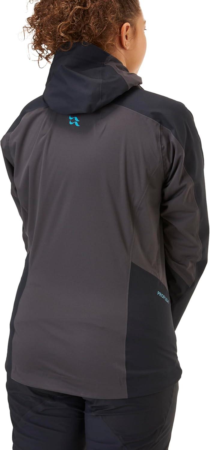 imageRab Womens Kinetic Alpine 20 Jacket Waterproof Breathable Coat for Climbing amp MountaineeringAnthracite