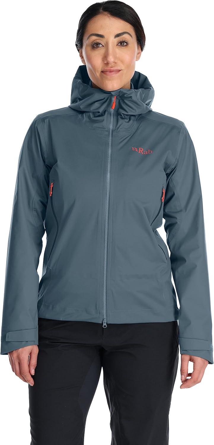 imageRab Womens Kinetic Alpine 20 Jacket Waterproof Breathable Coat for Climbing amp MountaineeringOrion Blue