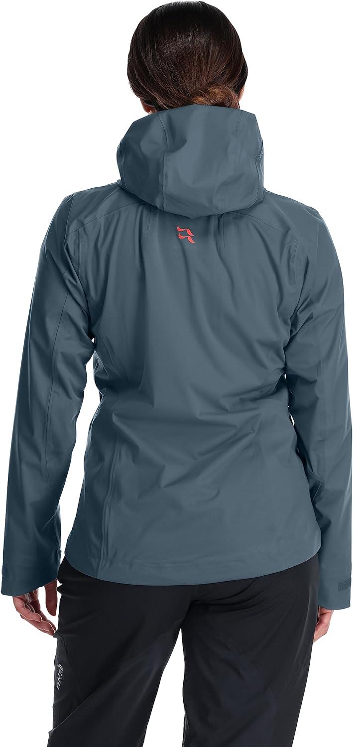 imageRab Womens Kinetic Alpine 20 Jacket Waterproof Breathable Coat for Climbing amp MountaineeringOrion Blue