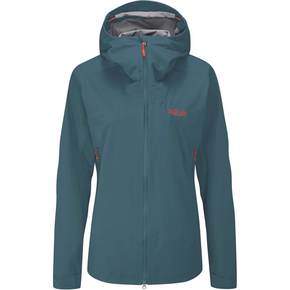 imageRab Womens Kinetic Alpine 20 Jacket Waterproof Breathable Coat for Climbing amp MountaineeringOrion Blue