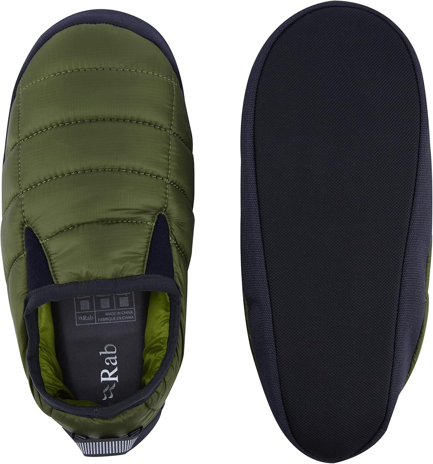 imageRab Cirrus Hut Slippers Primaloft Insulated Slipper for Skiing amp MountaineeringChlorite Green