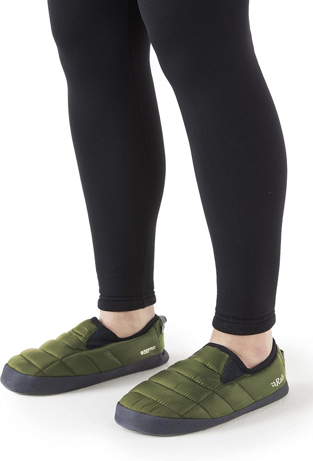 imageRab Cirrus Hut Slippers Primaloft Insulated Slipper for Skiing amp MountaineeringChlorite Green