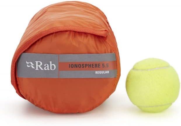 imageRab Ionosphere 55 Lightweight Insulated Sleeping Pad for Winter Camping amp Backpacking Firecracker LongLong Wide