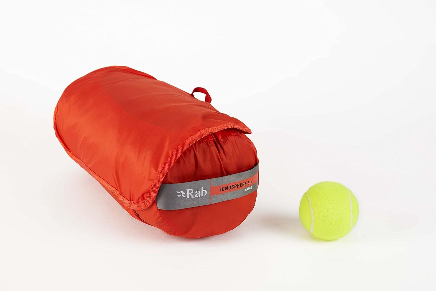 imageRab Ionosphere 55 Lightweight Insulated Sleeping Pad for Winter Camping amp Backpacking Firecracker LongRegular