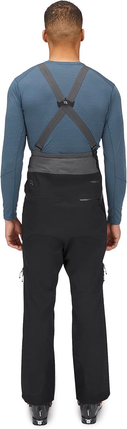 imageRab Mens Khroma Kinetic Bib Waterproof Breathable Pants for Skiing amp MountaineeringBlack