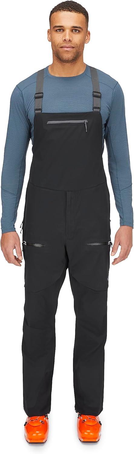 imageRab Mens Khroma Kinetic Bib Waterproof Breathable Pants for Skiing amp MountaineeringBlack