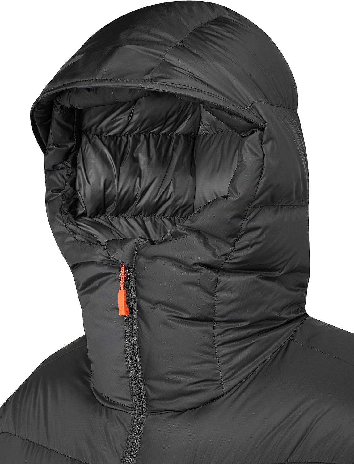 imageRab Mens Positron Pro Hoody Lightweight Warm Down Coat for Climbing amp MountaineeringBlack