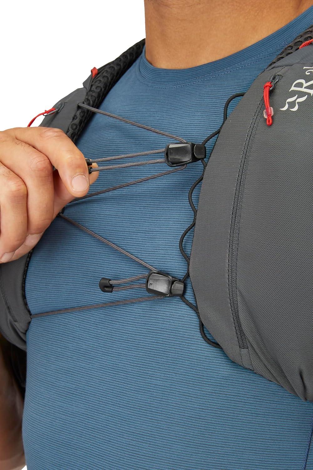 imageRab Muon Hiking Pack Lightweight Durable Backpack for Hiking Trekking amp Backpacking Black 40Liter Back Length MediumPewterGraphene