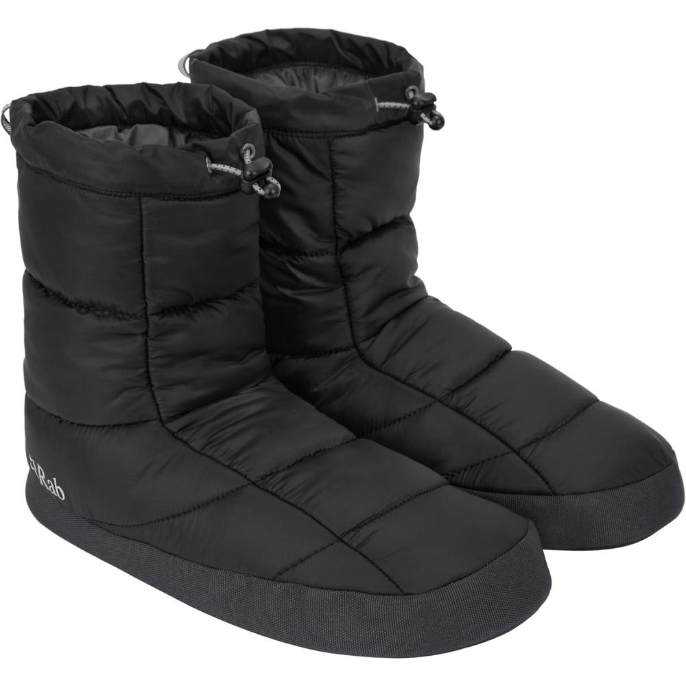 imageRab Cirrus Hut Boots Primaloft Insulated Booties for Skiing amp MountaineeringBlack