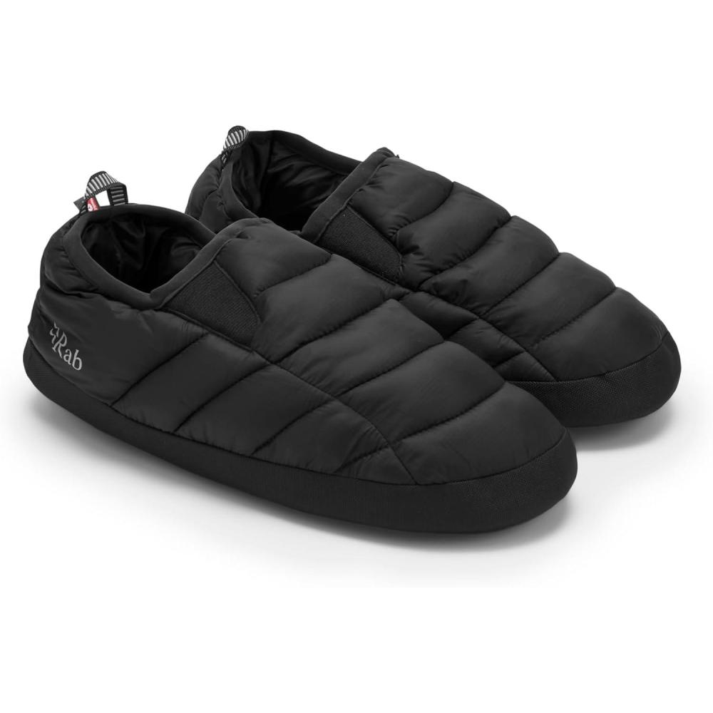 imageRab Cirrus Hut Slippers Primaloft Insulated Slipper for Skiing amp MountaineeringBlack Black