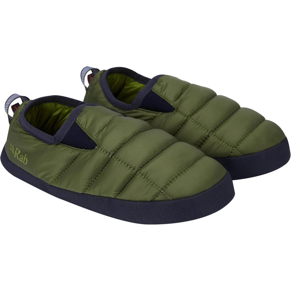 imageRab Cirrus Hut Slippers Primaloft Insulated Slipper for Skiing amp MountaineeringChlorite Green