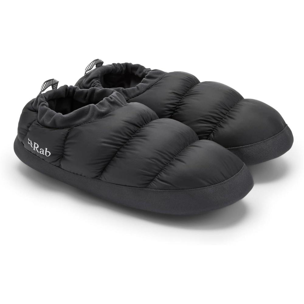 imageRab Down Hut Slipper Lightweight Insulated Down Booties for Skiing amp MountaineeringBlack