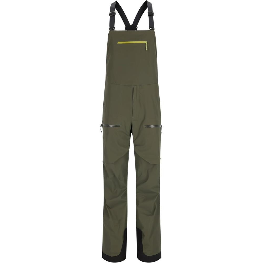 imageRab Mens Khroma Kinetic Bib Waterproof Breathable Pants for Skiing amp MountaineeringArmy