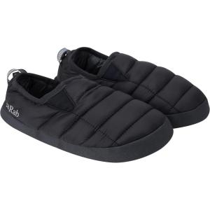 Rab Cirrus Hut Slippers – Primaloft Insulated Slipper for Skiing & Mountaineering(Black)