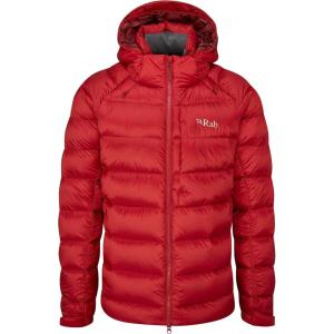 Rab Men’s Axion Pro Down Jacket for Climbing and Mountaineering(Ascent Red)