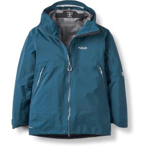Rab Men’s Khroma Diffuse GTX Jacket – Gore-Tex Waterproof Breathable Coat for Skiing & Mountaineering(Tempest Blue)