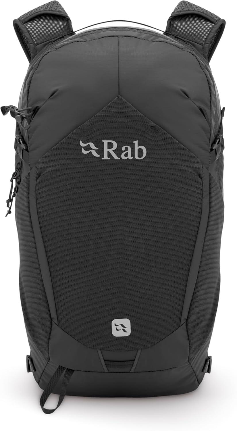 imageRab Tygen Backpack Lightweight Breathable Daypack for Travel Hiking amp Commuting Black 12Liter Back Length MediumBlack