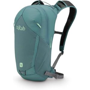 Rab Tygen Backpack – Lightweight Breathable Daypack for Travel, Hiking, & Commuting – Black – 12-Liter (Back Length – Medium)(Sage)