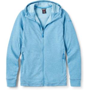 Rab Women’s Nexus Hoody – Full-Zip Lightweight Fleece Jacket for Hiking & Climbing(Bluebird)